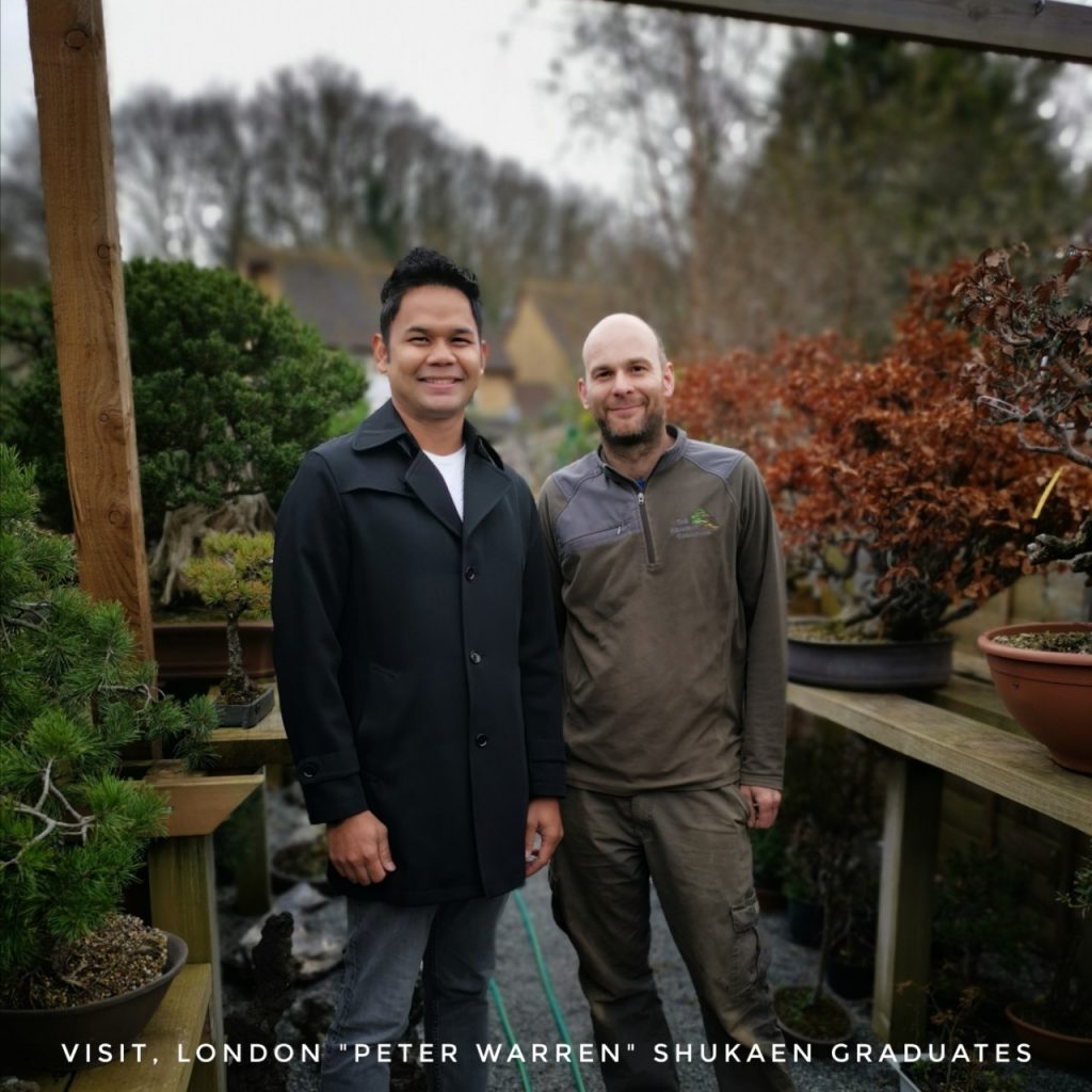 VISIT, LONDON "PETER WARREN" SHUKAEN GRADUATES
